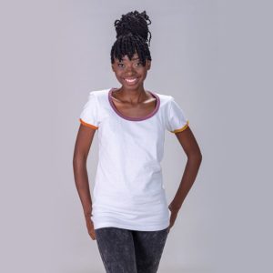 Women's T-Shirt - Body Fit Bell Neck