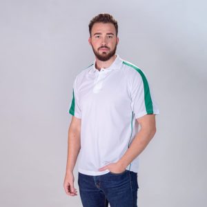 Men's Golf Shirt - Short Sleeve Contrast Super Dry
