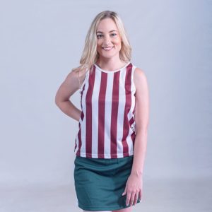 Netball Sleeveless V-neck Vest and Skort